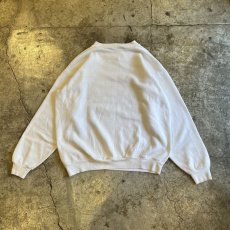 画像2: OLD POINT CHARACTER EMBROIDERY DESIGN L/S SWEAT / Ladies L / MADE IN USA (2)