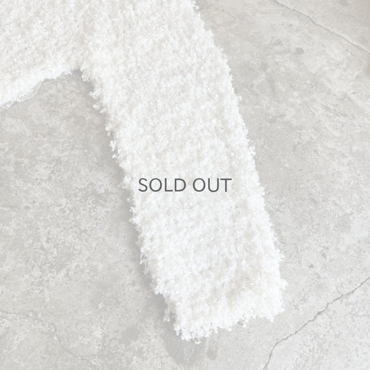 画像7: WHITE COLOR LOW GAUGE DESIGN L/S CARDIGAN / Ladies M (7)