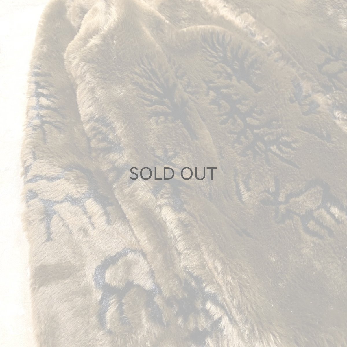 画像5: 90's REINDEER PATTERN HI NECK FAUX FUR JACKET / Mens M / MADE IN USA (5)