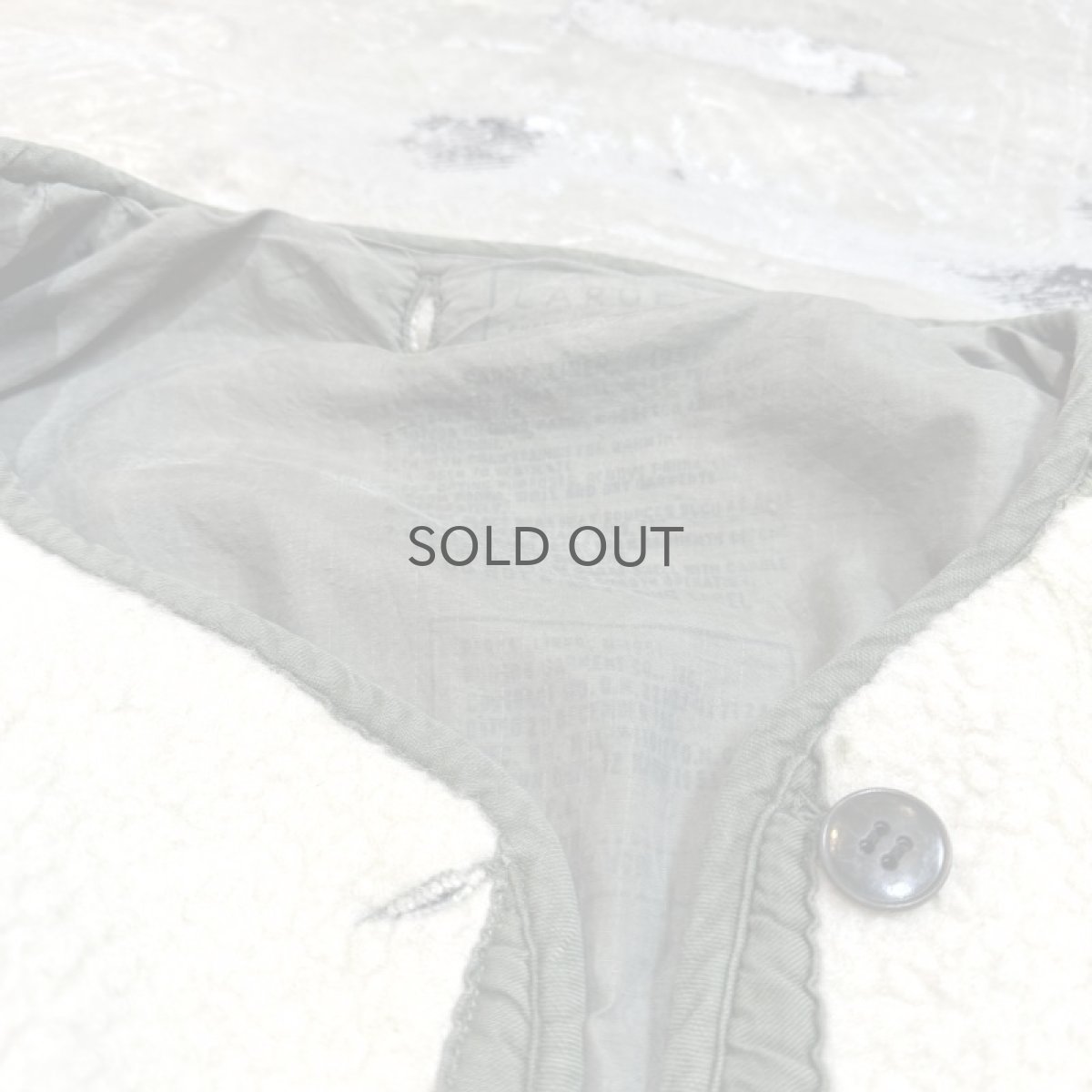 画像10: OLD MILITARY M-51 LINER JACKET / Mens L (10)