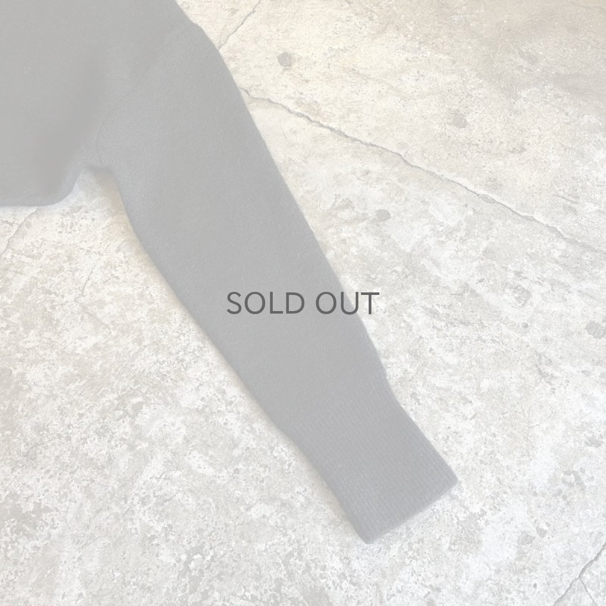 画像9: 【Wiz&Witch】"WEIRD" RIB ZIP KNIT / OS / BLACK (9)