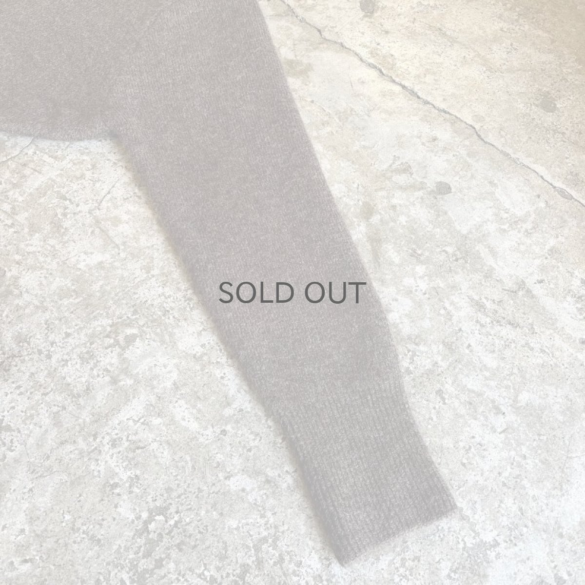 画像9: 【Wiz&Witch】"WEIRD" RIB ZIP KNIT / OS / BROWN (9)