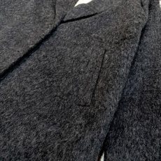 画像6: CHARCOAL GRAY COLOR TAILORED JACKET / Mens M (6)