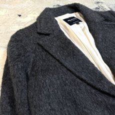 画像3: CHARCOAL GRAY COLOR TAILORED JACKET / Mens M (3)