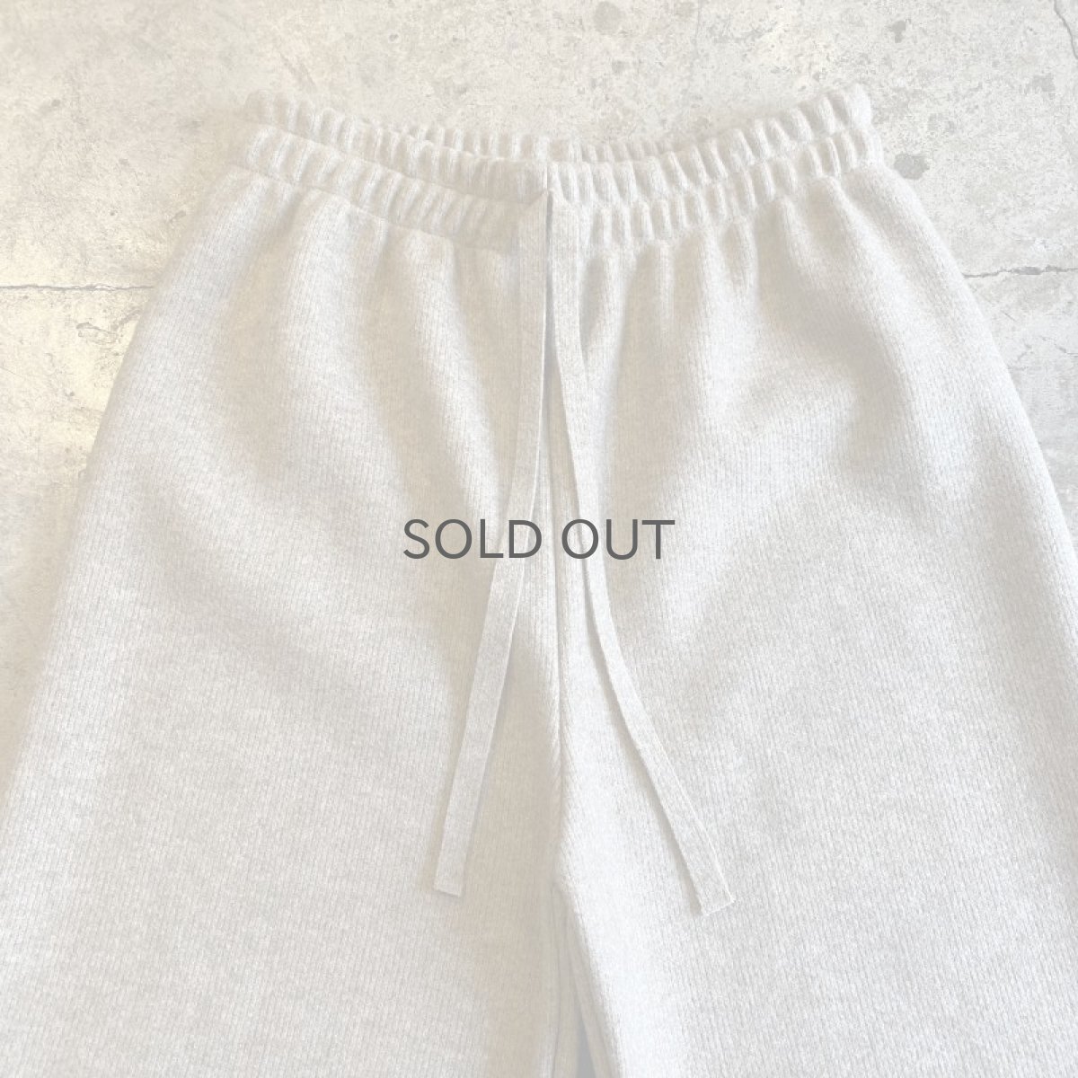 画像6: BEIGE COLOR DESIGN KNIT PANTS / W25~W32 (6)