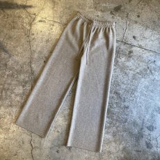 画像4: BEIGE COLOR DESIGN KNIT PANTS / W25~W32 (4)