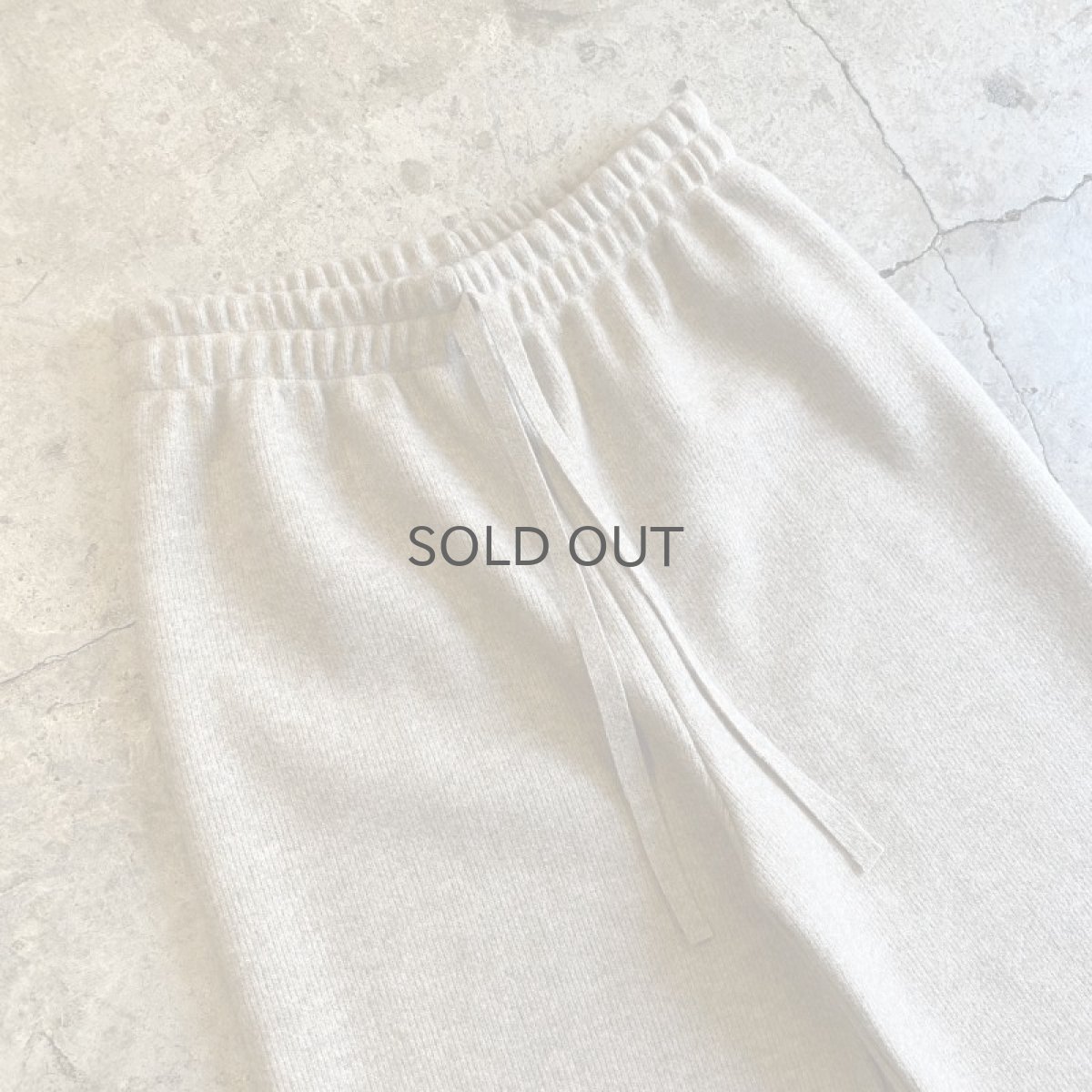 画像3: BEIGE COLOR DESIGN KNIT PANTS / W25~W32 (3)