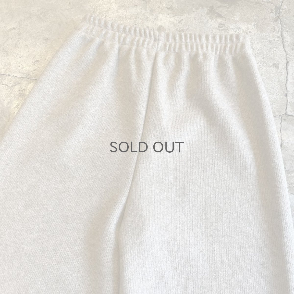 画像9: BEIGE COLOR DESIGN KNIT PANTS / W25~W32 (9)