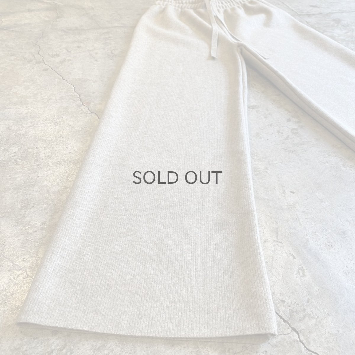 画像5: BEIGE COLOR DESIGN KNIT PANTS / W25~W32 (5)