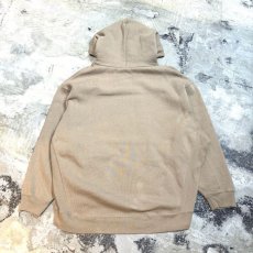 画像2: PLANE BEIGE COLOR SWEAT HOODIE / Mens L (2)