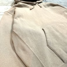 画像5: PLANE BEIGE COLOR SWEAT HOODIE / Mens L (5)