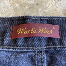 画像11: 【Wiz&Witch】 "UNITED" TWINS WIDE DENIM PANTS / W29 (11)