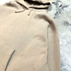 画像4: PLANE BEIGE COLOR SWEAT HOODIE / Mens L (4)