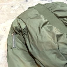 画像9: 【Wiz&Witch】"WEIRD" RIB MIX FLIGHT JACKET / GREEN / OS (9)