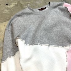 画像3: 【Wiz&Witch】"OUT STITCH" KNIT MIX FUTURE SWEAT / OS (3)