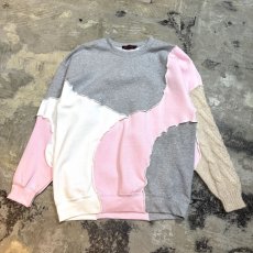 画像1: 【Wiz&Witch】"OUT STITCH" KNIT MIX FUTURE SWEAT / OS (1)