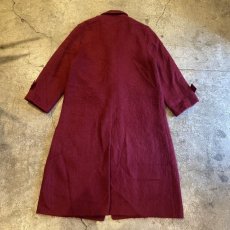 画像2: COLOR DESIGN MOHAIR LONG COAT / Ladies L / MADE IN USA (2)