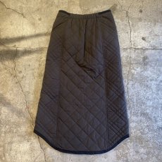 画像4: REVERSIBLE QUILTING FRONT SNAP BUTTON SKIRT / W25~W29 (4)
