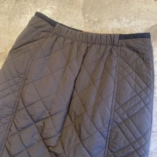 画像12: REVERSIBLE QUILTING FRONT SNAP BUTTON SKIRT / W25~W29 (12)