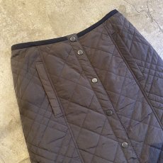 画像6: REVERSIBLE QUILTING FRONT SNAP BUTTON SKIRT / W25~W29 (6)