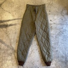 画像1: MILITARY QUILTING LINER DESIGN PANTS / ~W31 (1)