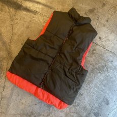 画像5: REVERSIBLE DESIGN COLOR DOWN VEST / Ladies XL (5)