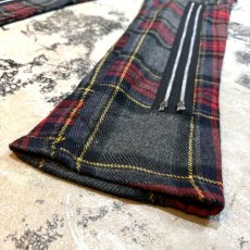 画像8: 80's~ CHECK PATTERN BONDAGE PANTS / W30 / MADE IN UK (8)