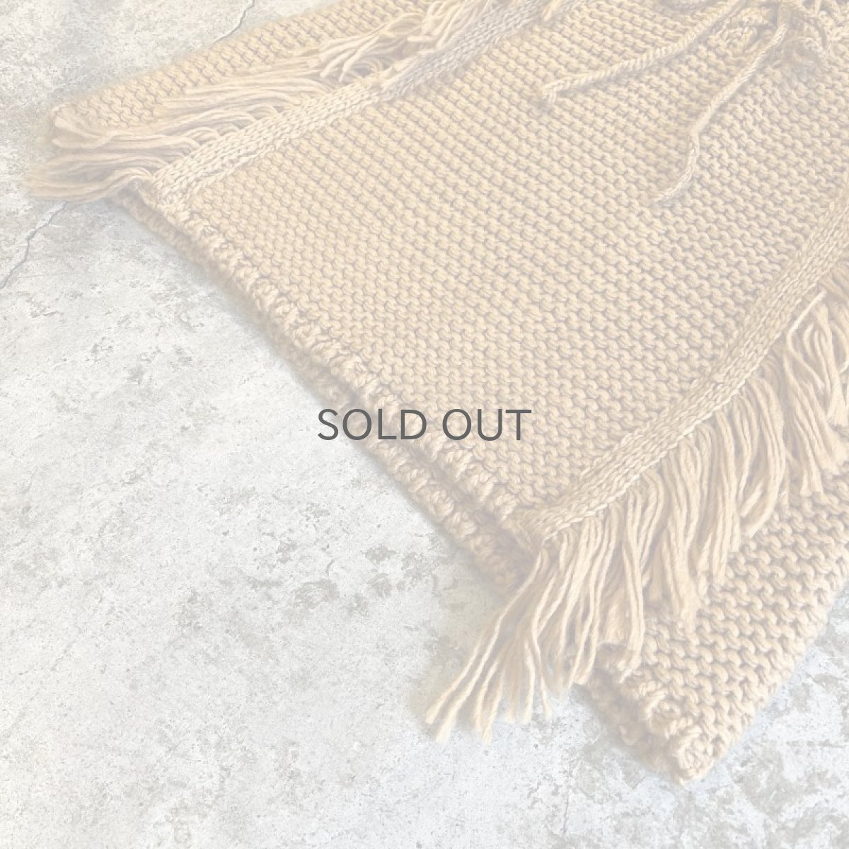 画像4: FRINGE LINE DESIGN V NECK KNIT SWEATER / Ladies M  (4)