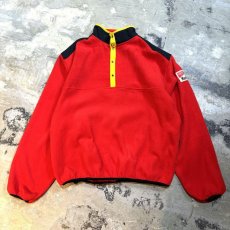 画像1: 90's "MARLBORO" HALF SNAP FLEECE TOPS / Mens XL (1)