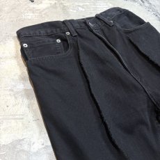 画像3: 【Wiz&Witch】FLARE CUT DENIM PANTS / W31 (3)