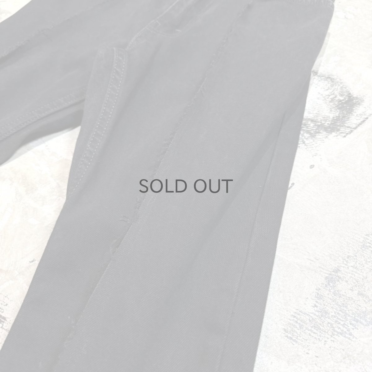 画像4: 【Wiz&Witch】FLARE CUT DENIM PANTS / W31 (4)