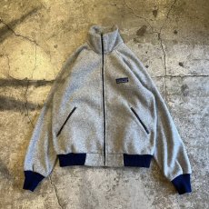 画像1: 【PATAGONIA】GREY COLOR FLEECE ZIP UP JACKET / Ladies L (1)