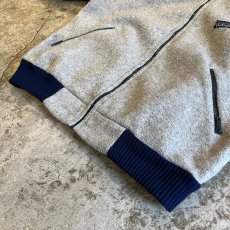 画像4: 【PATAGONIA】GREY COLOR FLEECE ZIP UP JACKET / Ladies L (4)