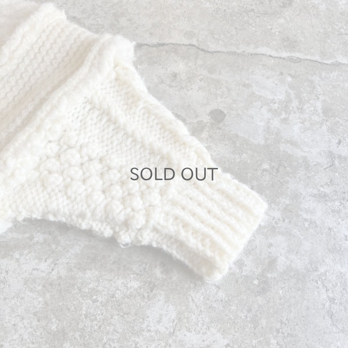 画像8: 【Wiz&Witch】"UNITED" PATCHWORK ALAN KNIT / OS  (8)