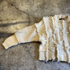 画像7: 【Wiz&Witch】"UNITED" PATCHWORK ALAN KNIT / OS  (7)