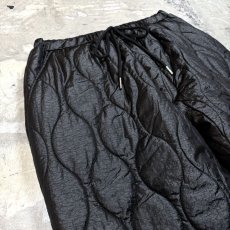 画像3: 【WONDERGROUND】QUILTING PADDED WIDE PANTS / OS (3)