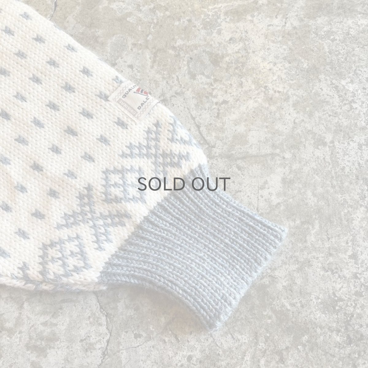 画像5: ALL OVER NORDIC PATTERN HOOK UP DESIGN KNIT CARDIGAN / Ladies M(S) (5)