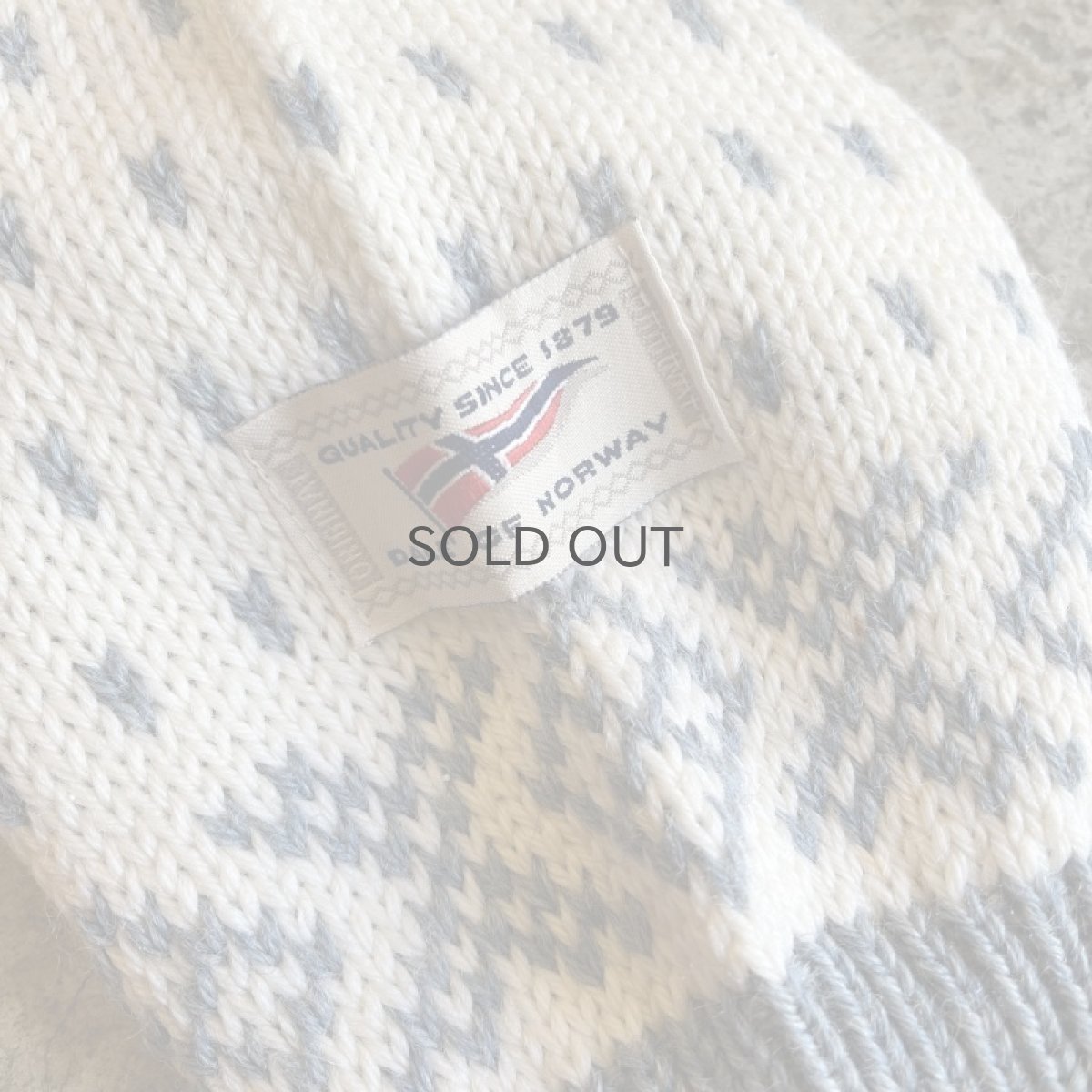 画像11: ALL OVER NORDIC PATTERN HOOK UP DESIGN KNIT CARDIGAN / Ladies M(S) (11)