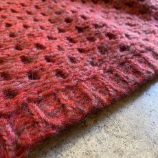画像10: PUNCHING DESIGN COLOR KNIT SWEATER / Ladies M (10)