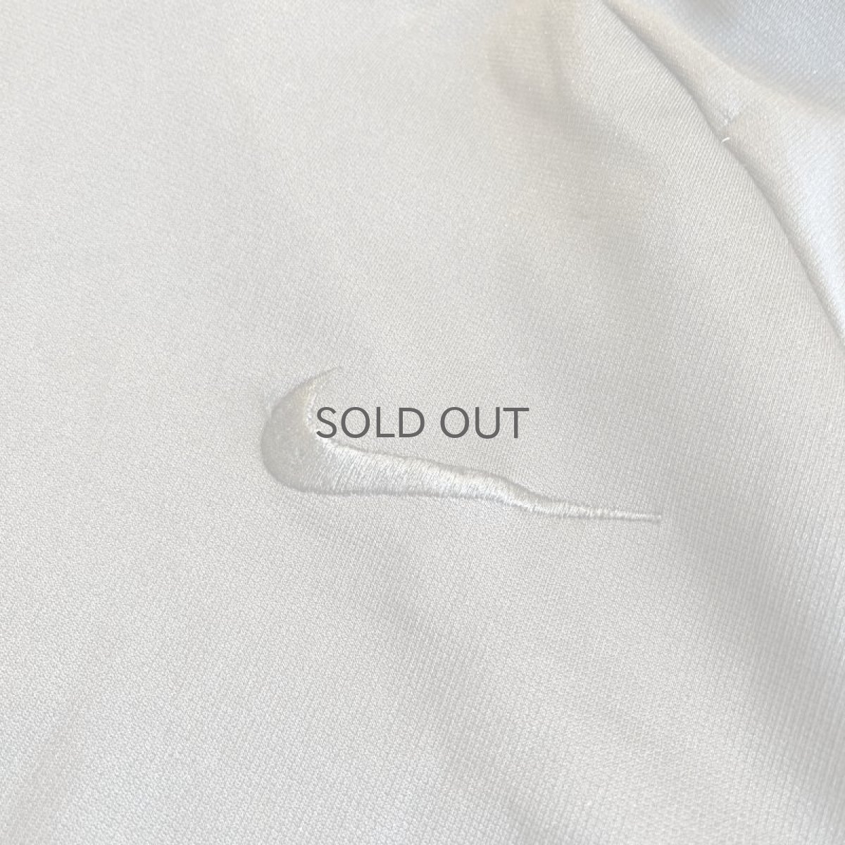 画像9: 【NIKE】BLACK COLOR SHORT DESIGN HOODIE / Ladies M(XL) (9)