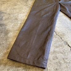 画像5: REAL LEATHER ELASTIC WAIST DESIGN PANTS / W24~W30 (5)