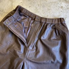 画像8: REAL LEATHER ELASTIC WAIST DESIGN PANTS / W24~W30 (8)