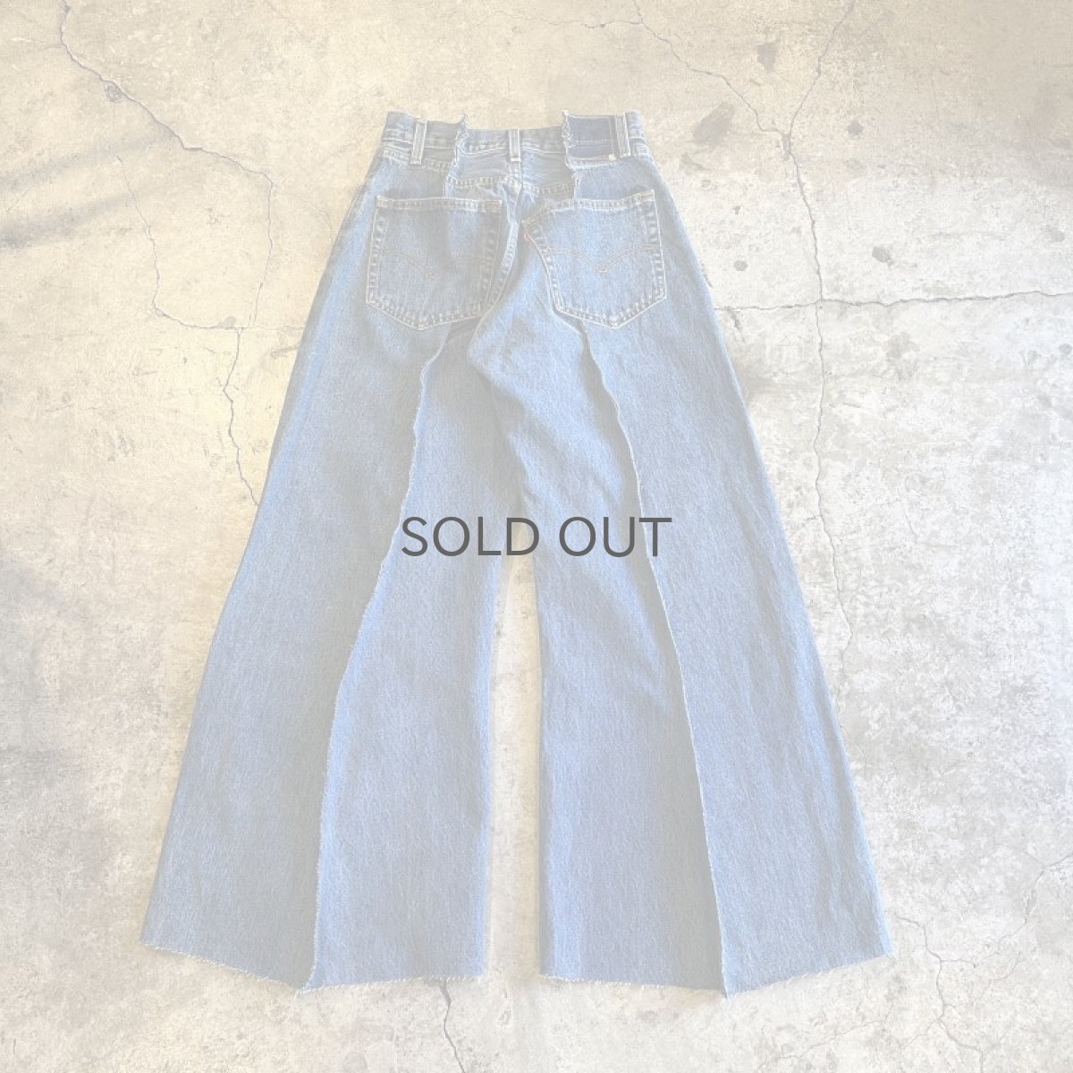 画像2: 【Wiz&Witch】"TWINS" WIDE DENIM PANTS / W29 (2)