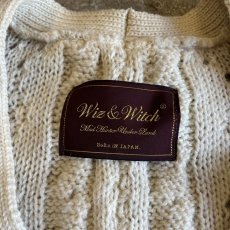 画像11: 【Wiz&Witch】"UNITED" PATCHWORK LACE  ALAN KNIT CARDIGAN / OS  (11)