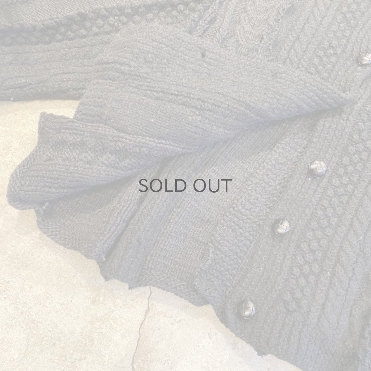 画像10: 【Wiz&Witch】"UNITED" PATCHWORK ALAN KNIT CARDIGAN / OS  (10)