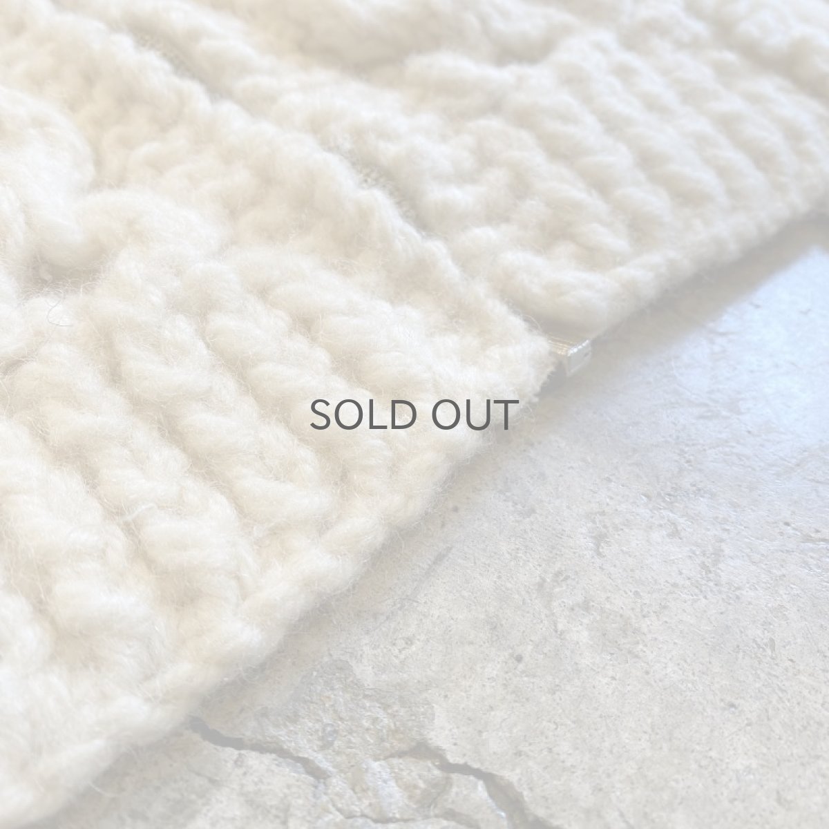 画像12: 【Wiz&Witch】"UNITED" PATCHWORK LACE  ALAN KNIT CARDIGAN / OS  (12)