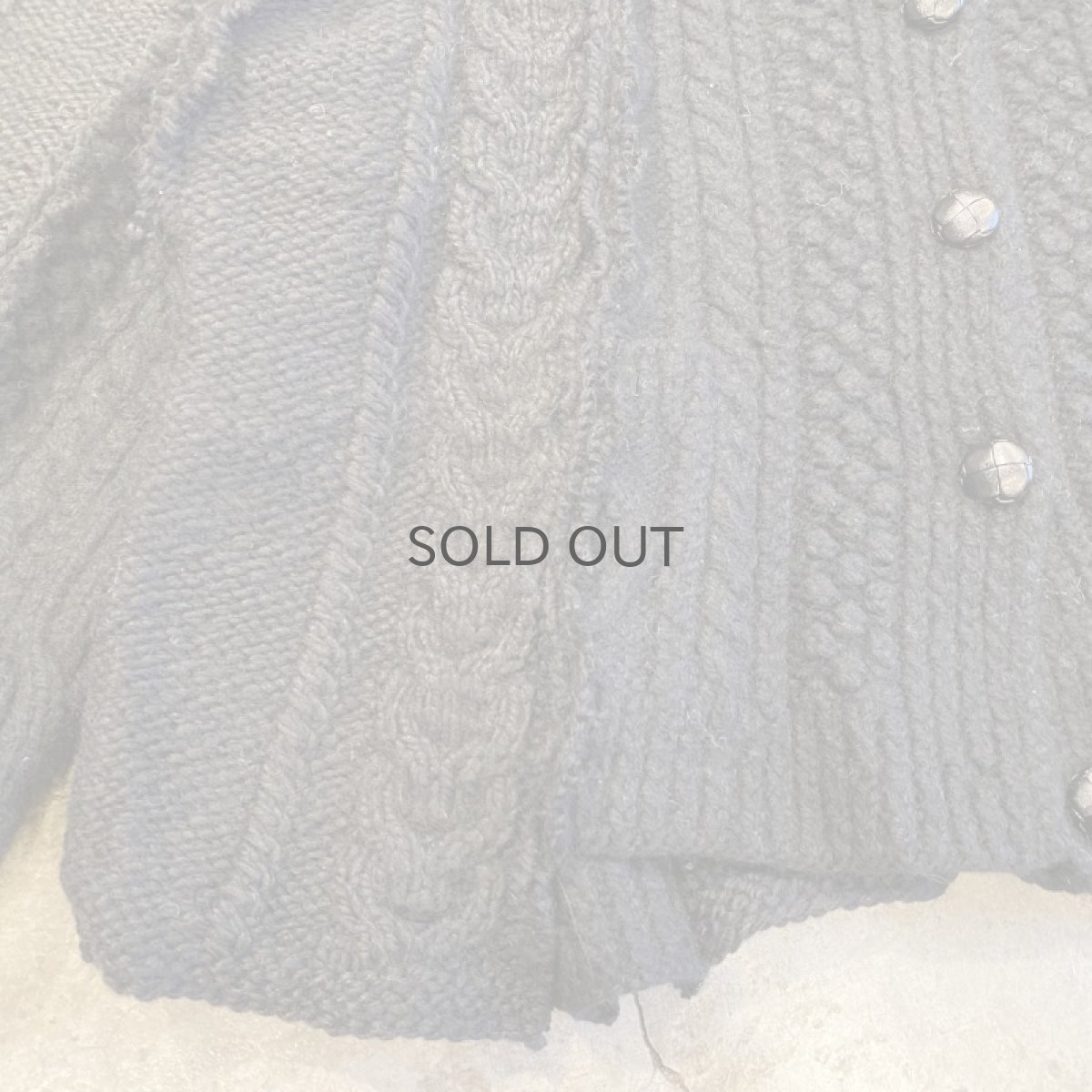 画像7: 【Wiz&Witch】"UNITED" PATCHWORK ALAN KNIT CARDIGAN / OS  (7)