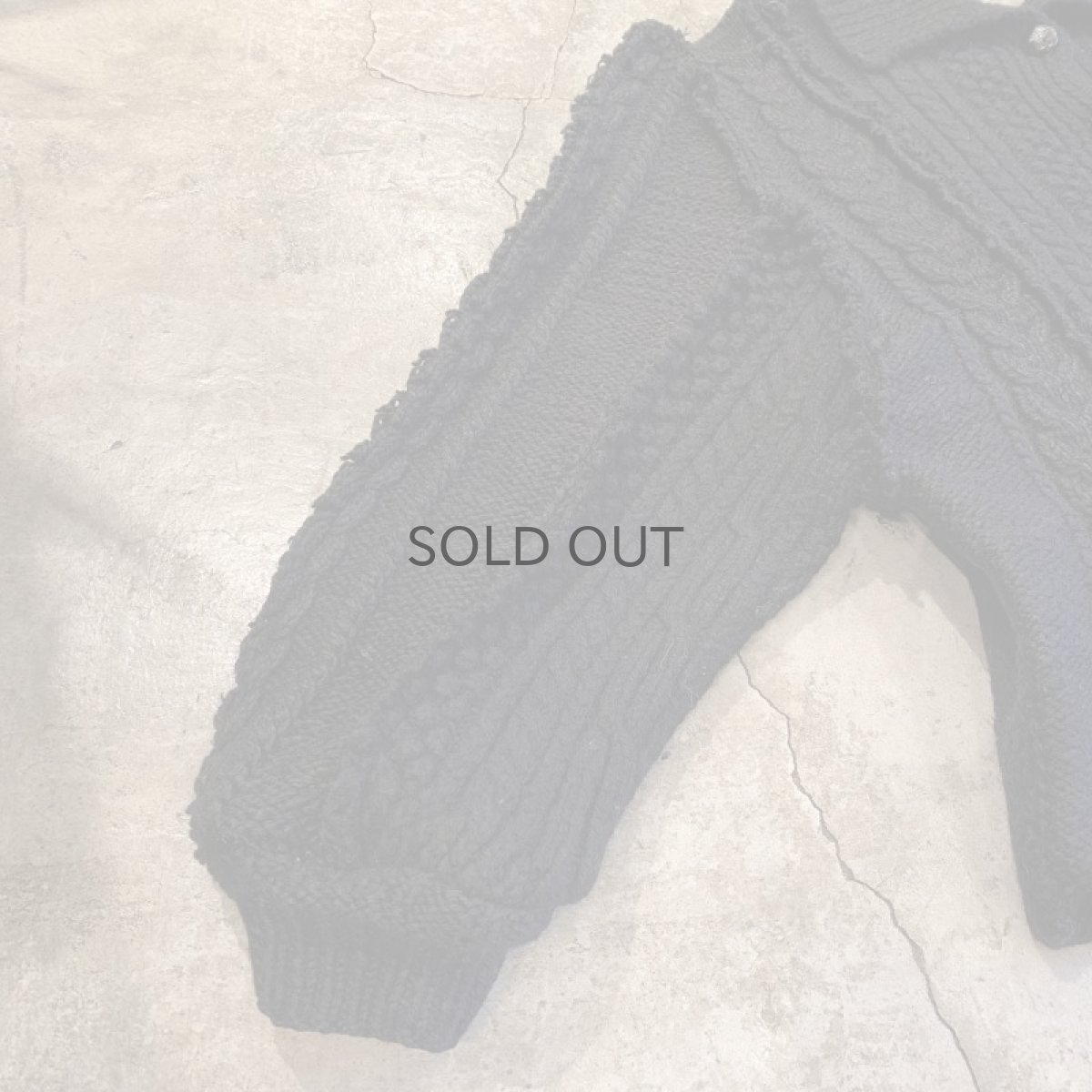 画像8: 【Wiz&Witch】"UNITED" PATCHWORK ALAN KNIT CARDIGAN / OS  (8)