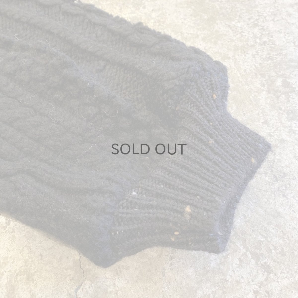 画像11: 【Wiz&Witch】"UNITED" PATCHWORK ALAN KNIT CARDIGAN / OS  (11)