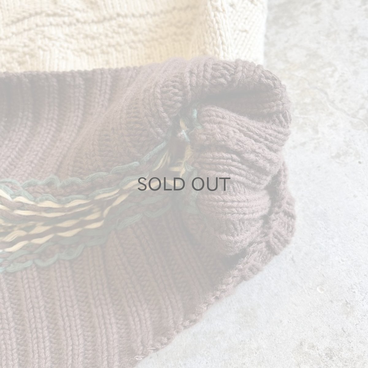 画像5: 【RALPH LAUREN】ALL OVER NATIVE PATTERN COTTON KNIT SWEATER / Ladies M(160) (5)